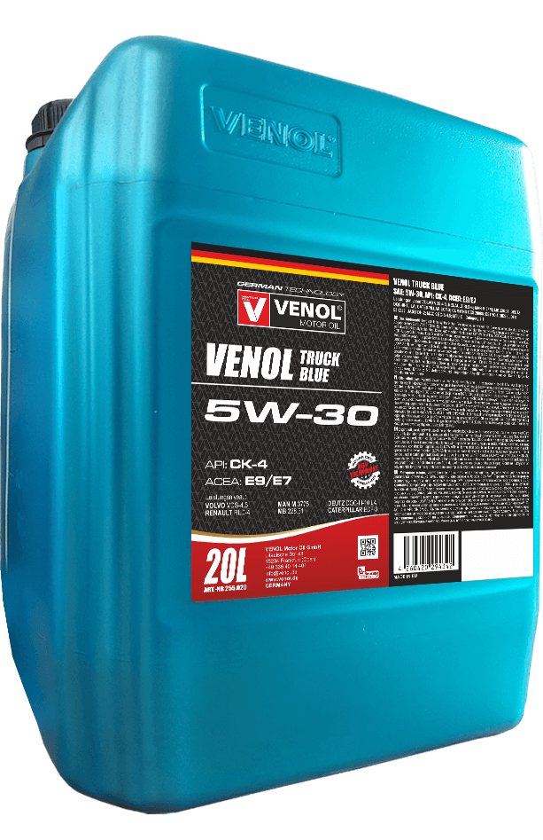 OLEJ_SILNIKOWY_VENOL TRUCK BLUE CK 4 5W30_20L